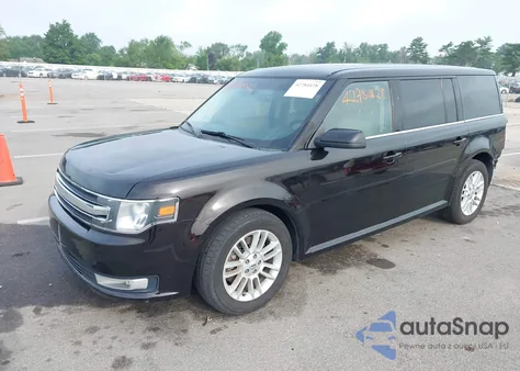 2014 Ford Flex Sel из США, поврежденный, VIN 2FMGK5C87EBD10624
